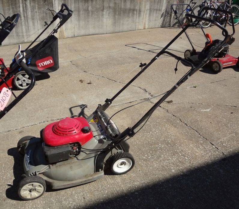 Honda harmony 215 discount mower