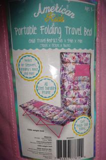 American kids shop portable travel bed