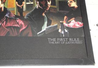 おもちゃ Framed Poster of Justin Reed The First Rule The Art of Justin Reed, Black Press Frame, Open