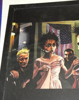 おもちゃ Framed Poster of Justin Reed The First Rule The Art of Justin Reed, Black Press Frame, Open