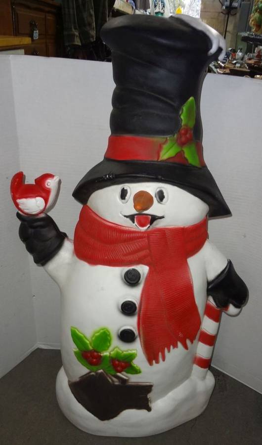 Christmas cheapest tpi snowman blow mold