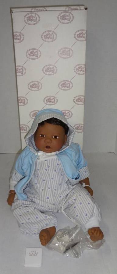 Lee Middleton Original Dolls, Honey Love (Dark Skin Awake Boy), Afternoon  Nap, Certificate of Authenticity in Box, 1047 of 2000, 1997, Never  Displayed, Very Good Condition, 18H Auction