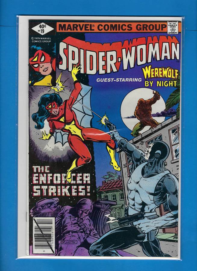 Spiderwoman offers comic lot