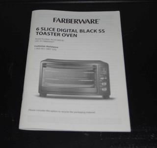 Farberware Black Stainless AC25CWM Toaster & Toaster Oven Review - Consumer  Reports