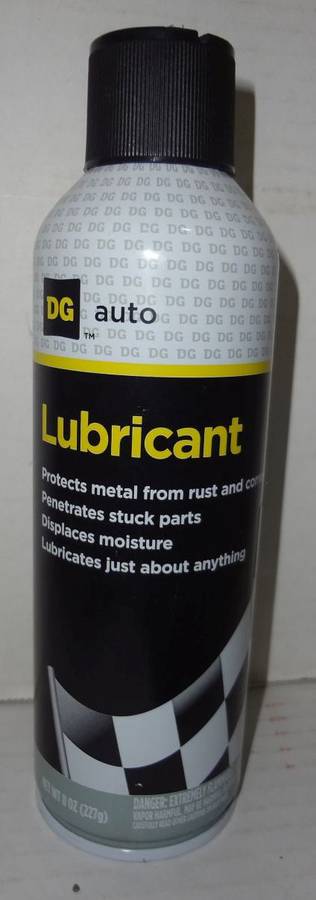 New 8 Oz Can of DG Auto Lubricant Spray Auction