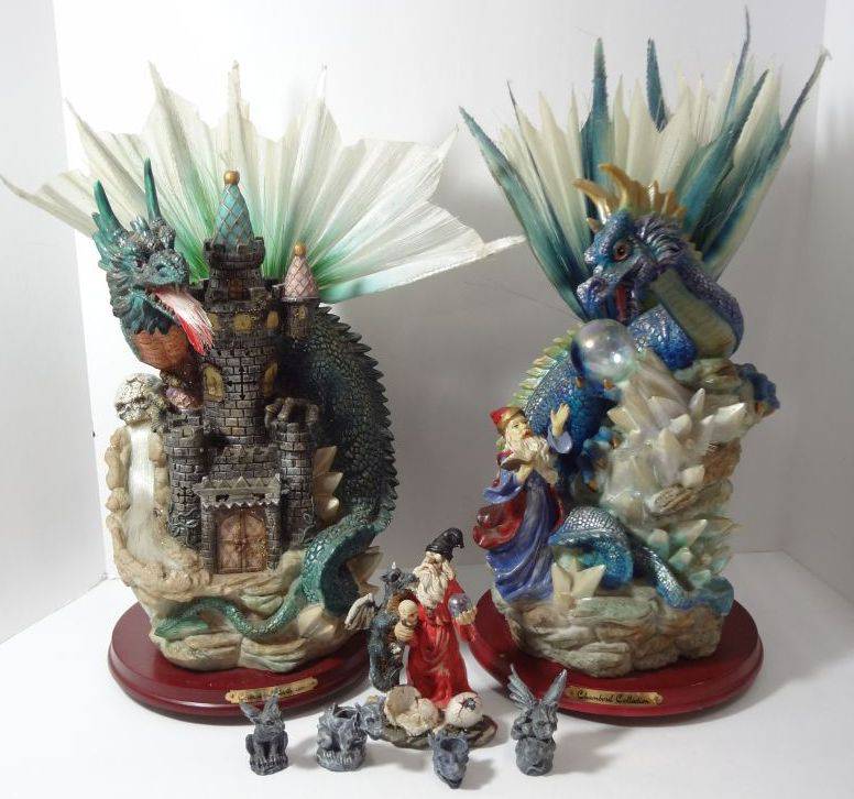 Seven Dragon Collectibles, Two Fiber Optic Wizard Chambord
