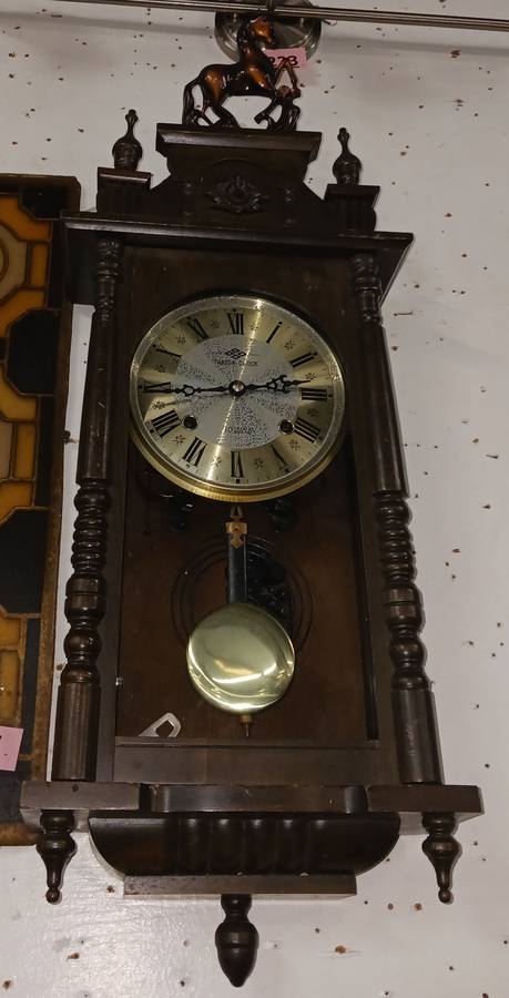 Vintage Takeda 30 Day Wall Clock, Great Working Condition, Chimes