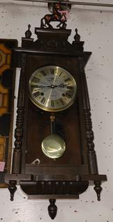 Vintage Takeda 30 Day Wall Clock, Great Working Condition, Chimes