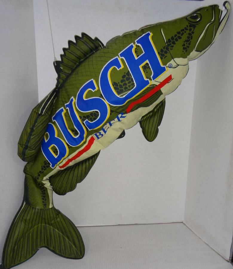Busch Light Inflatable Fish By Anheuser Busch Inc. St. Louis MO