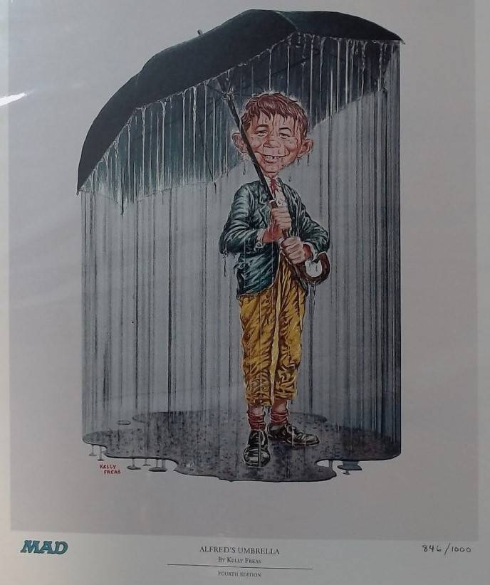 激レアビッグサイズ MAD ALFRED E NEUMAN マッドマガジン 壁掛 【公式