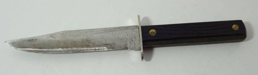 Vintage Hammer Brand Hunting Knife, 5L Bade, 8 3/4 Overall, Some