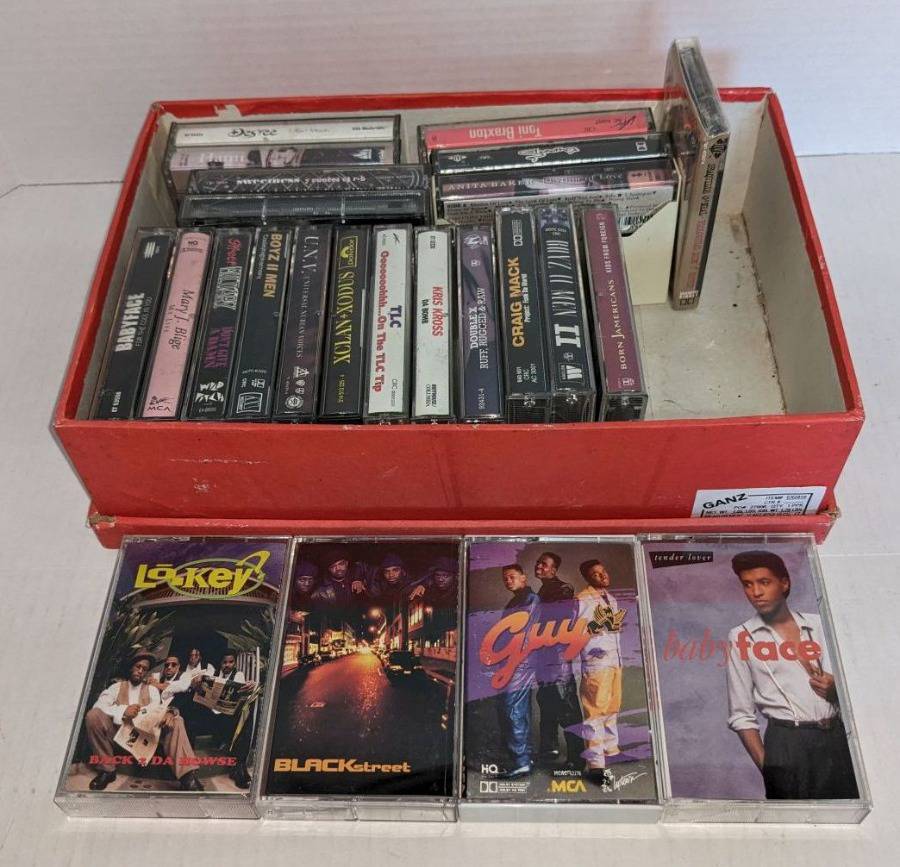 Sold Lot of hip-hop/rap cassette tapes