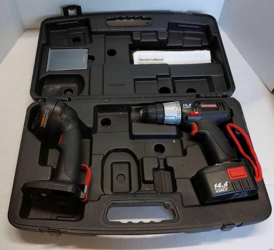 Craftsman cordless drill online 14.4 volt