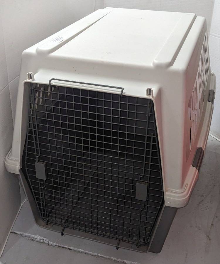 Innovator Dogloo Dog Kennel Heavy Duty Plastic 26 W x 40 L x 30 H Good Condition Auction 1BID