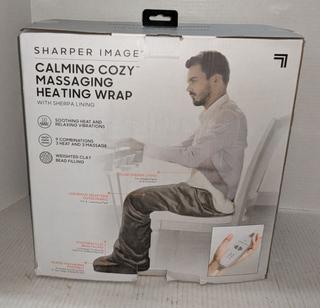 Sharper Image Heating Wrap, Massaging, Calming Cozy