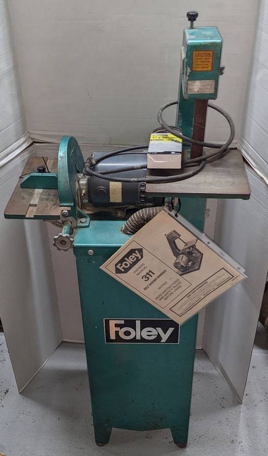 Foley shop belt sander