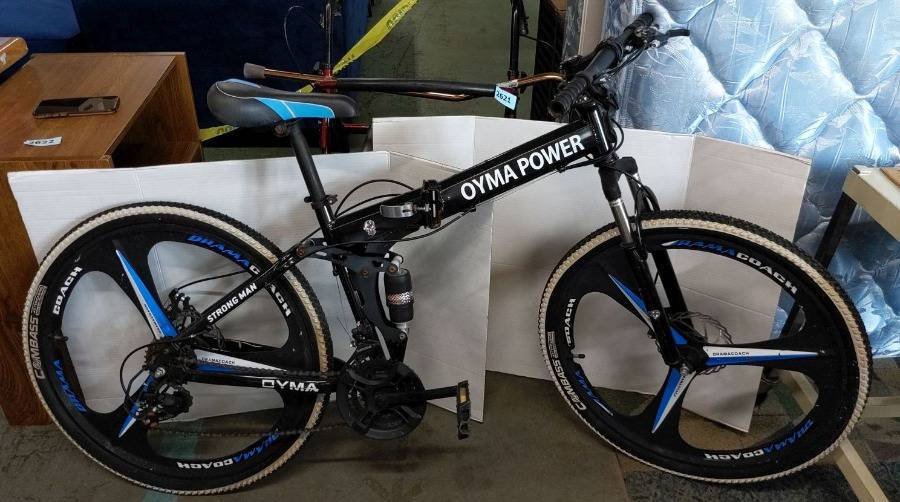 Oyma power best sale folding bike