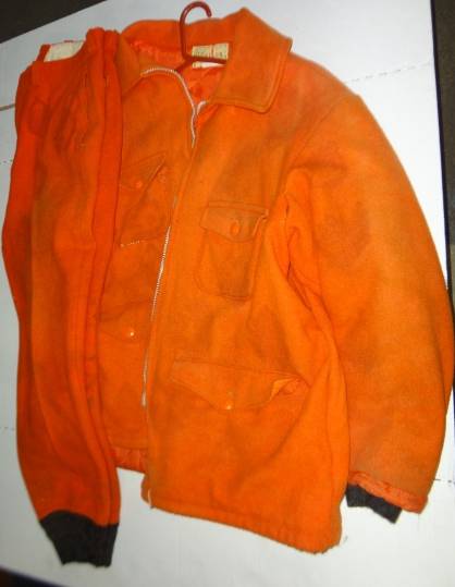 Vintage woolrich blaze orange hotsell hunting jacket