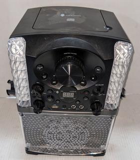 Singing Machine SML625BTBK Bluetooth CD+G Karaoke System