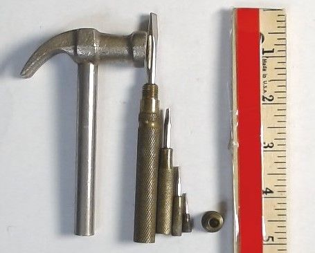 Sold at Auction: ANTIQUE SMALL JEWELERS HAMMER