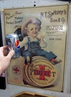 Vintage Style NT Swezey's' Son & Co Flour The Northwestern