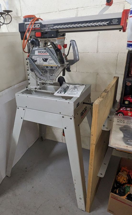 Ridgid rs1000 radial on sale arm saw