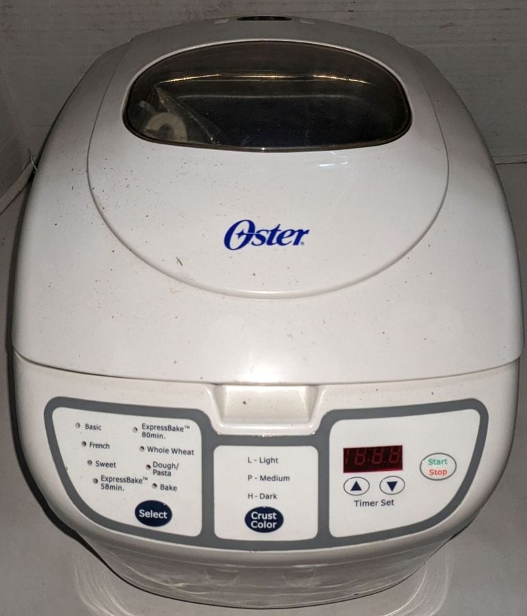 Oster bread machine clearance 5838