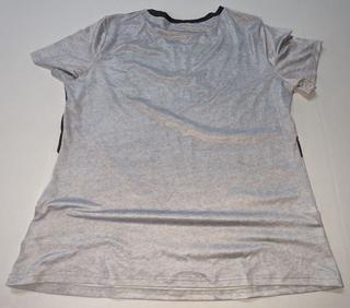 Women's Size XXL, Rewind Dress Top, Cotton Material on Top, Rayon Floral on  Bottom and a Satin Black & Gray Color Block T-Shirt, Smoke Free Home, Very  Good Clean Condition Auction