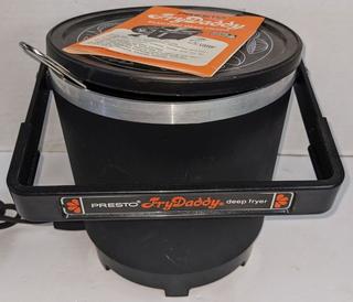 Vintage PRESTO Frydaddy 05420 Electric Deep Fryer Cooker 