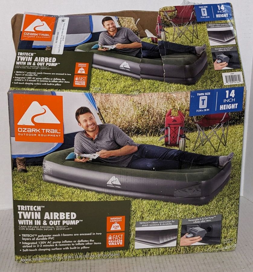 Ozark trail outlet twin air mattress