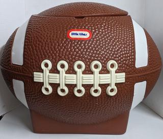 Little Tikes Discontinued Vintage Plastic Football Toy Box, Could