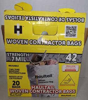 Haultail Woven Contractor Bags
