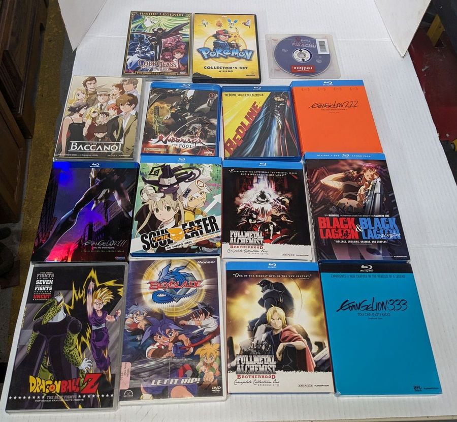 Anime selling DVD Lot 31