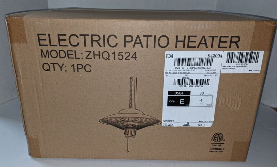 Outlet New in box patio heater