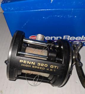 Penn Reels 320 GTI Level Wind Features One Piece Unitized