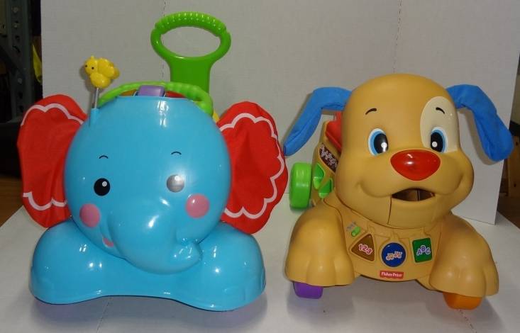 fisher price blue elephant