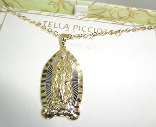 Stella picciotto verona hot sale virgin mary necklace