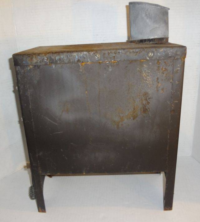 Nice Small Wood Burning Stove, Great For Ice Shanty Or Deer Blind, Stove Is  Made By The Nu-Way Stove Inc., Onaway, MI, It Has Two Doors To Load Wood  And Remove Ashes,