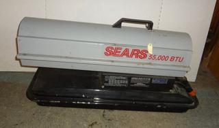 Sears 55,000 BTU Kerosene Heater, Works, Good Condition, 30L Auction | 1BID