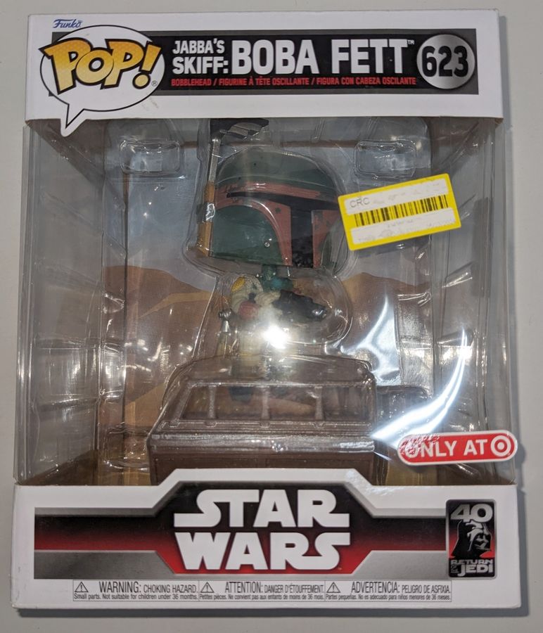 funko pop! STAR WARS BOBA FETT 623 6インチ Amazon.com: Funko