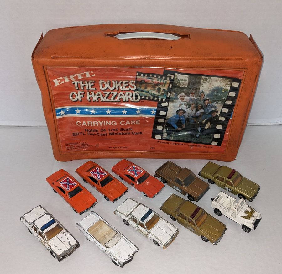 1981 Ertl Carrying Case Holds 24, 1/64th Scale Diecast, Case in