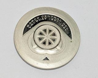 1987年1オンス .999 ファインシルバー バッファロー/サウスダコタの国章 1987 Buffalo South Dakota Rare Coin 1 Troy Oz .999 Fine Pure
