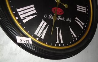 Hotel Napoli Black Wall Clock, 30