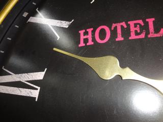 Hotel Napoli Black Wall Clock, 30