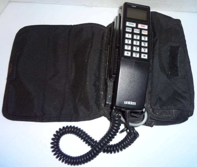 Uniden best sale bag phone