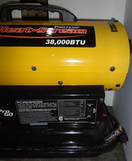 Pro Temp Heat Stream Kerosene Heater, Purchased New, Only Used 4 or 5  Times, Haven't Used In A Few years, So it Will Need a Fresh Tank of  Kerosene And Little TLC