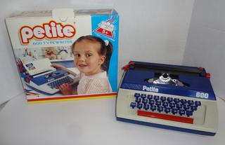 Vintage Petite 600 Typewriter For Children 5+ Years, (54