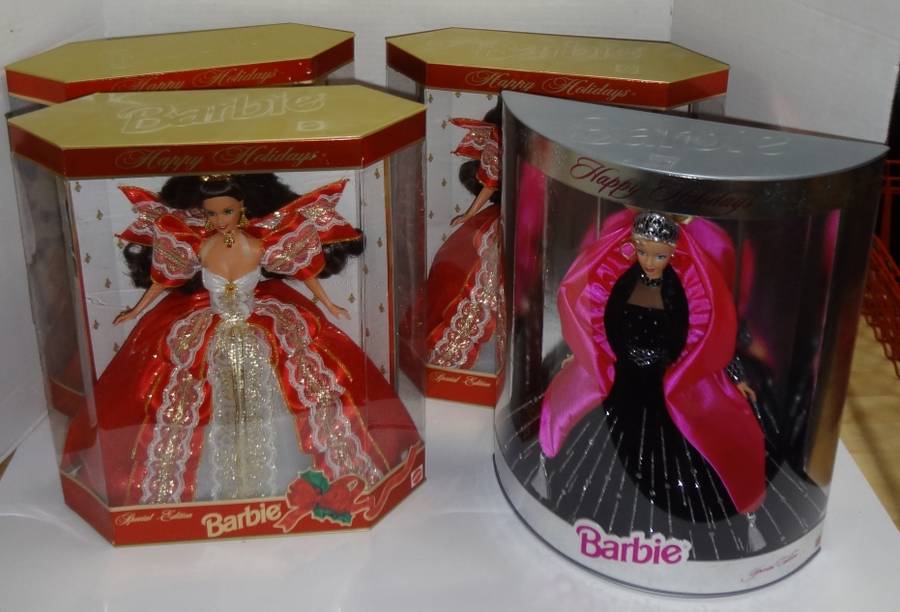 1997 10th anniversary holiday barbie