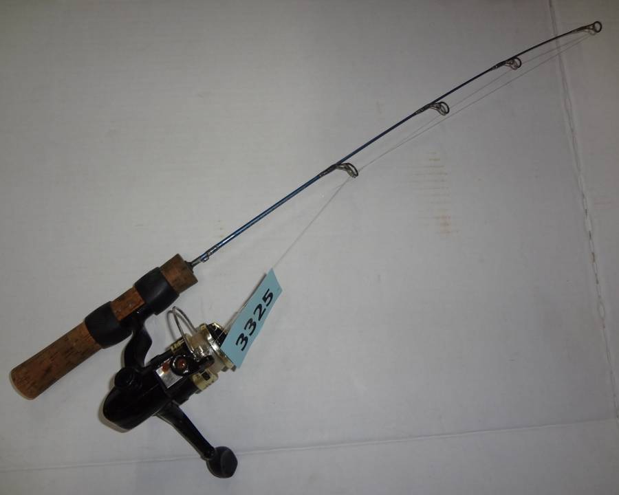 Nice Ice Fishing Rod and Reel Combo, South Bend Blizzard Rod, With Optimax  101 Reel, 22L Auction