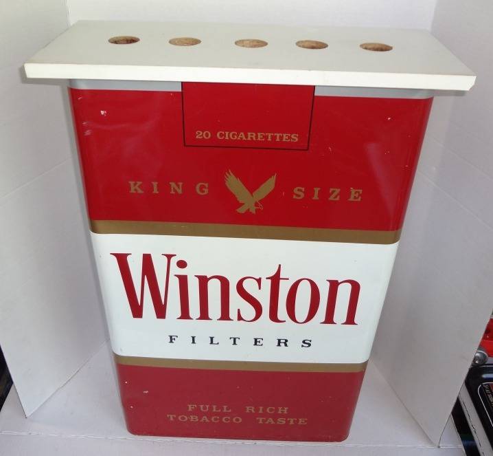 winston filter cigarettes Vintage Winston Filters Giant 28